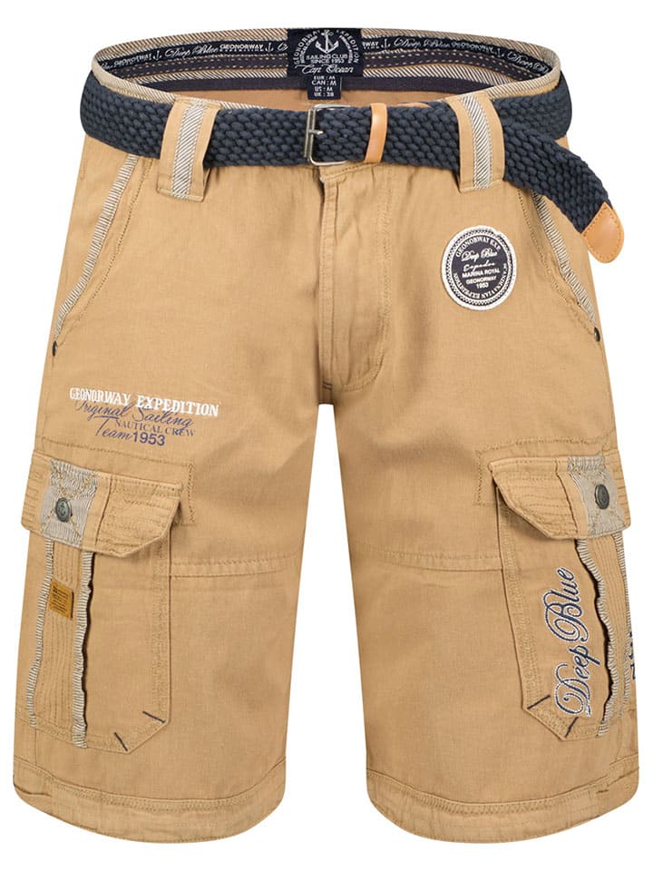 

Тканевые шорты Geographical Norway, бежевый