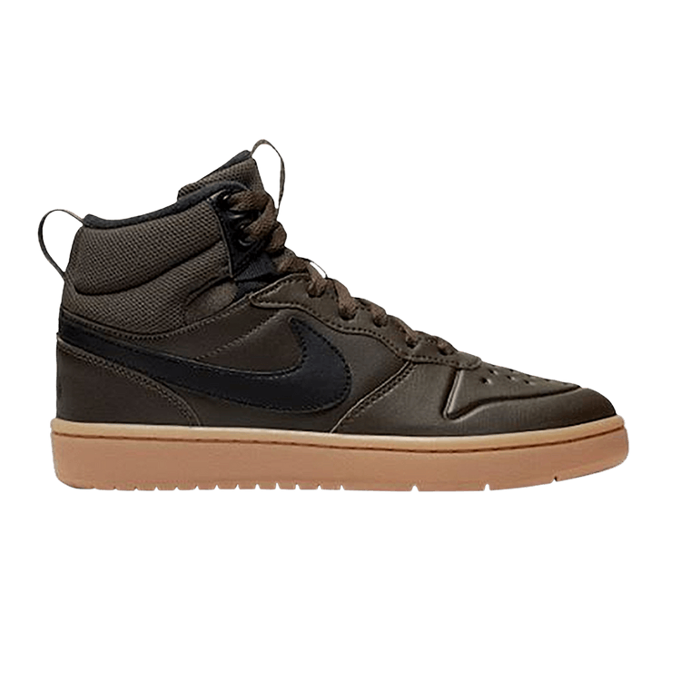 

Кроссовки Nike Court Borough Mid 2 Boot GS 'Baroque Brown Gum', коричневый