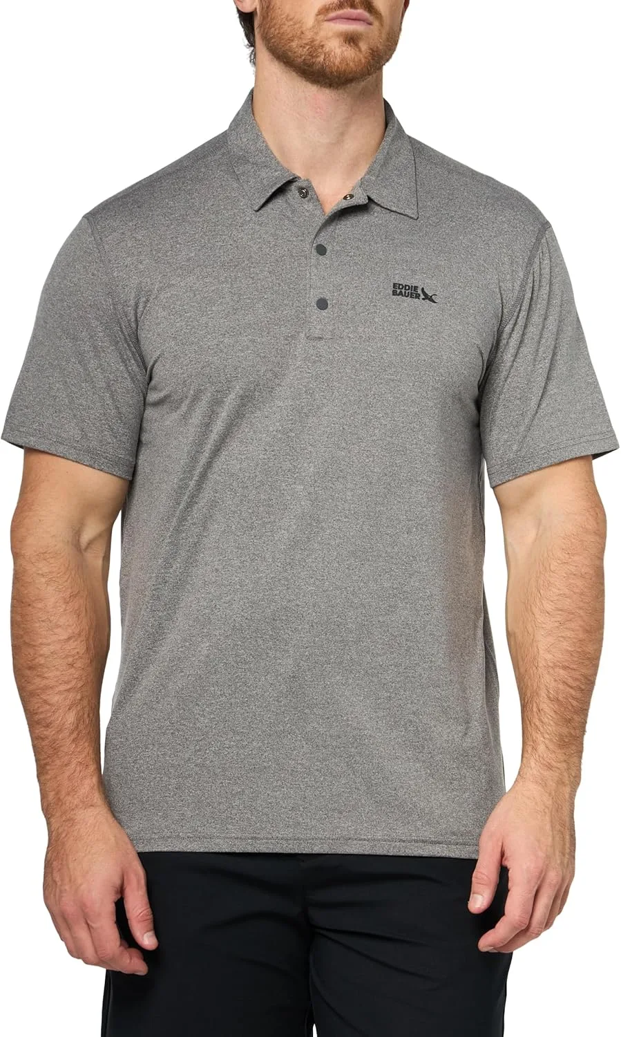 

Eddie Bauer мужская футболка-поло Mountain Trek с коротким рукавом