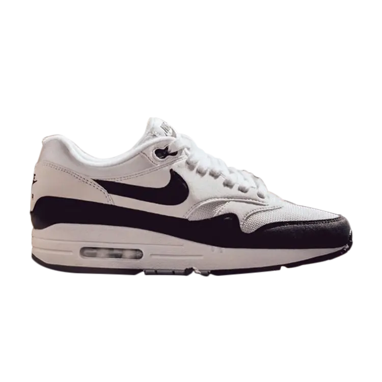 Кроссовки Nike Wmns Air Max 1 'White Black', белый