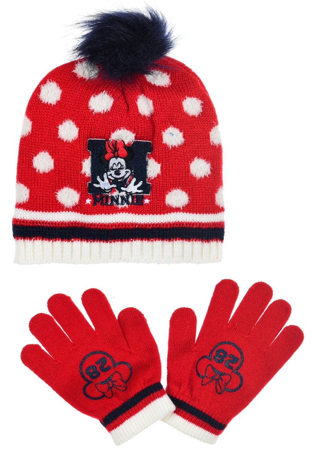

Шапка WINTER SET Mickey & Minnie, цвет rot