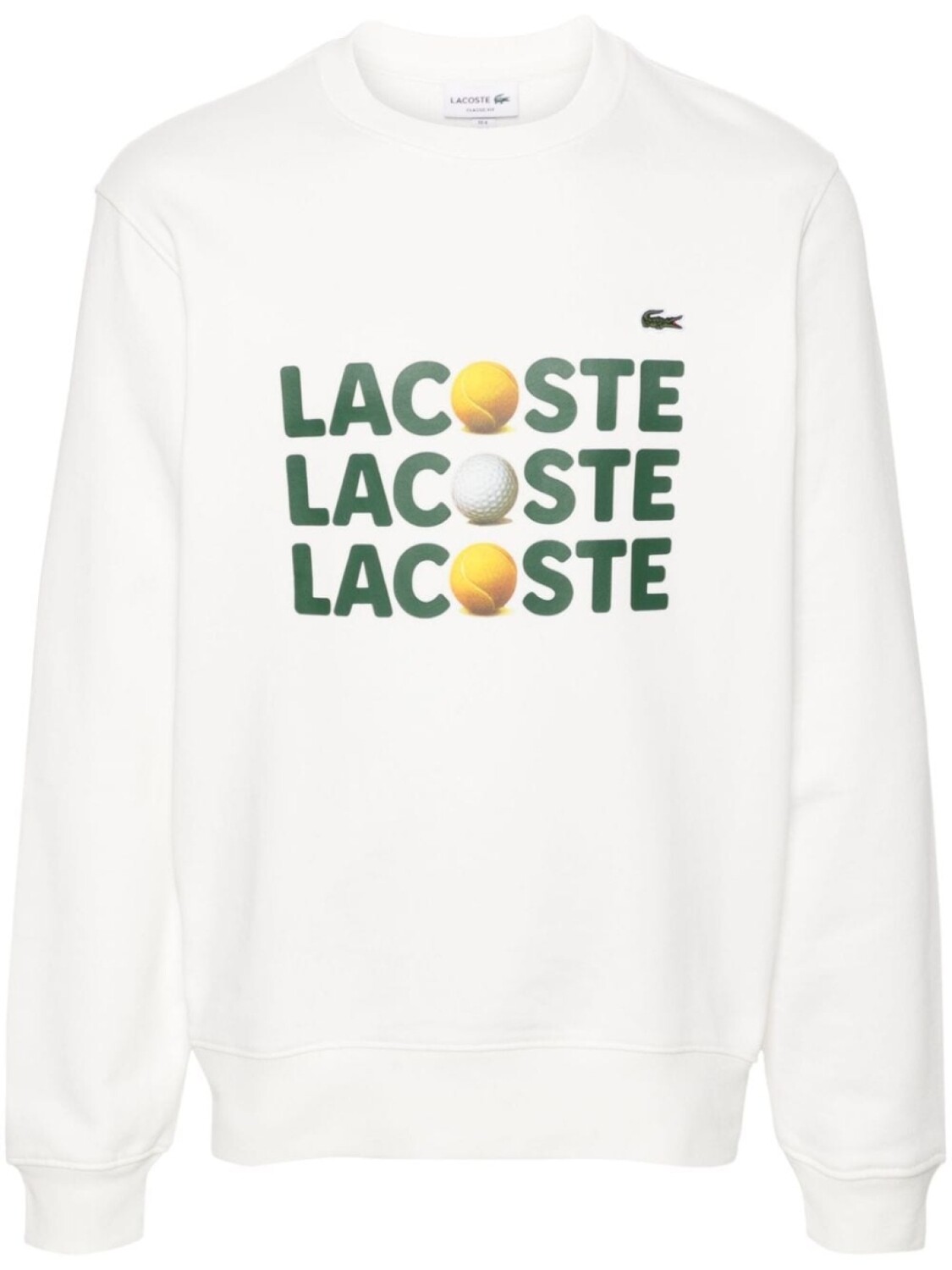 

Толстовка с логотипом Lacoste, белый