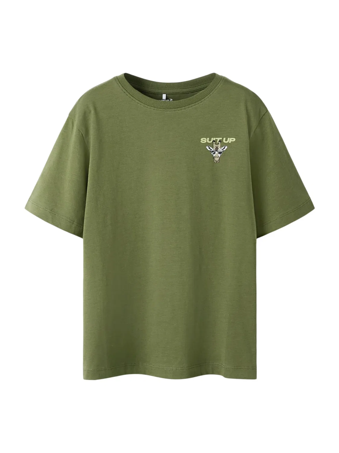 Футболка 'NKMHANSY' Name It, Olive