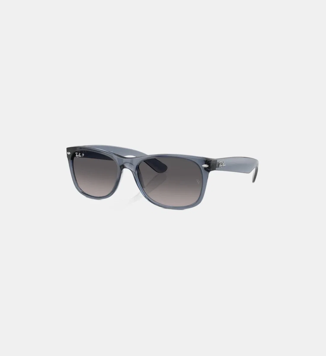 Солнцезащитные очки квадратной формы RB2132 New Wayfarer Flash Ray Ban, синий
