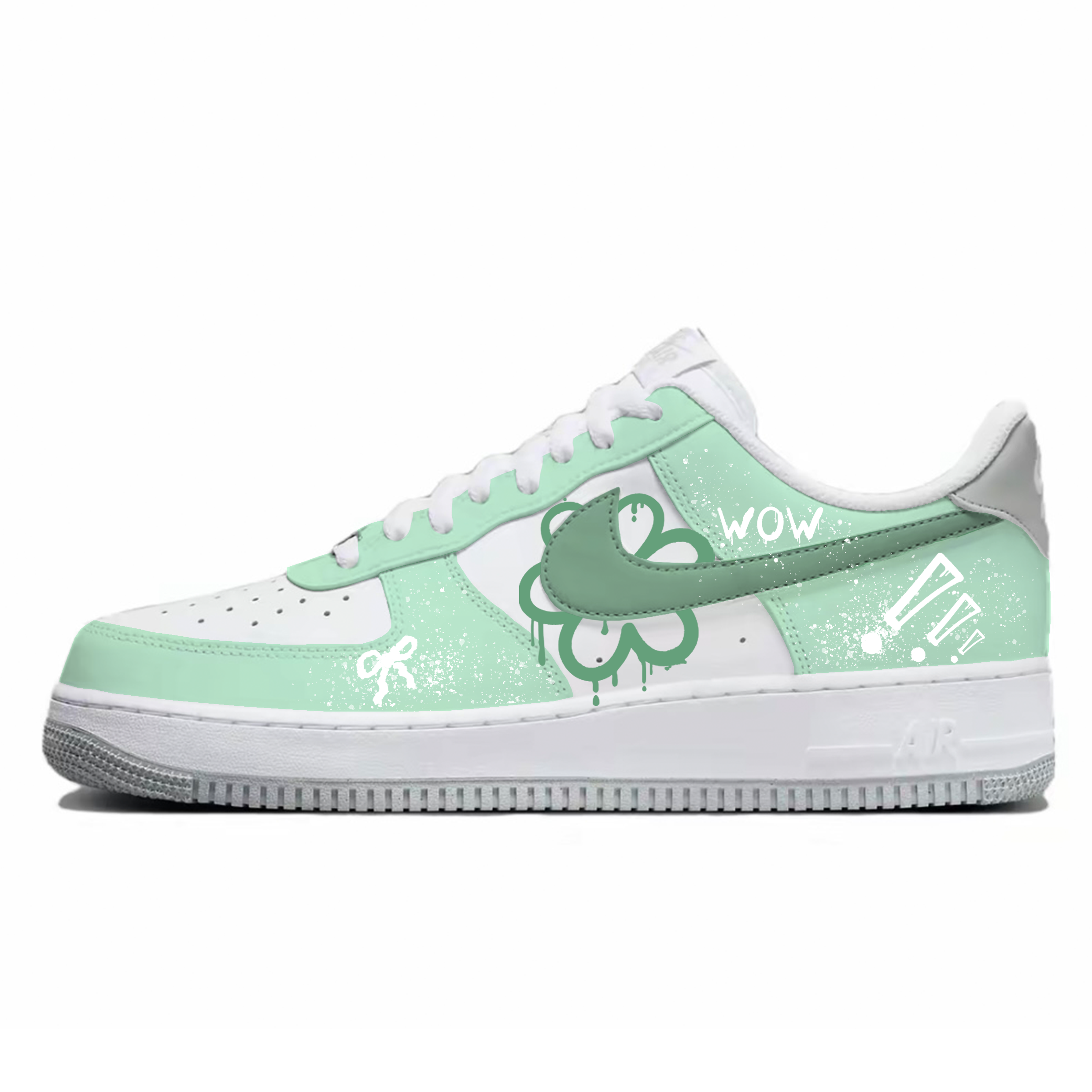 

Nike Кроссовки Air Force 1 Low Top для скейтбординга, мужские, белые