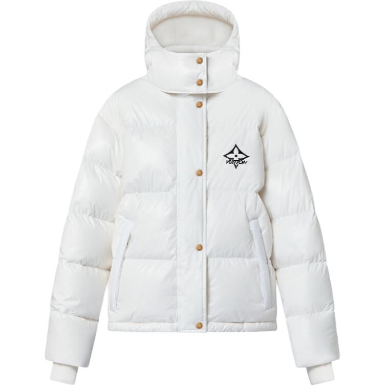 

Пуховик женский белый Louis Vuitton