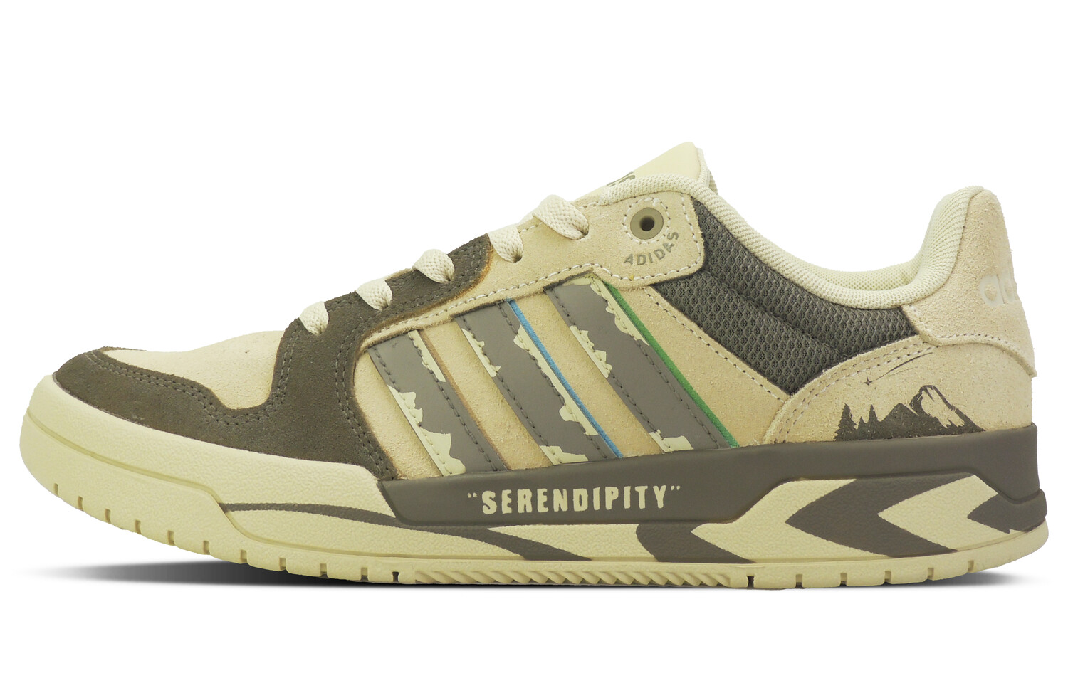 

Кроссовки adidas neo Entrap Skateboarding Shoes Unisex Low-top Green, зеленый