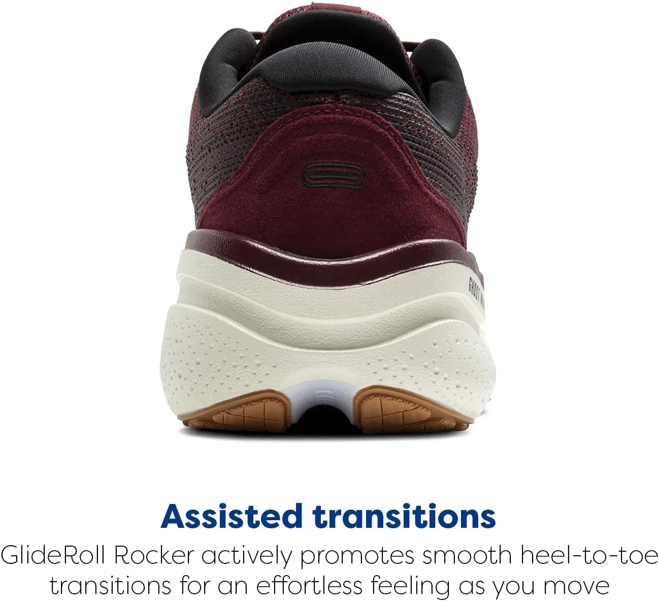 Мужские кроссовки Brooks Ghost Max 2, Truffle Black Coconut — фото 3