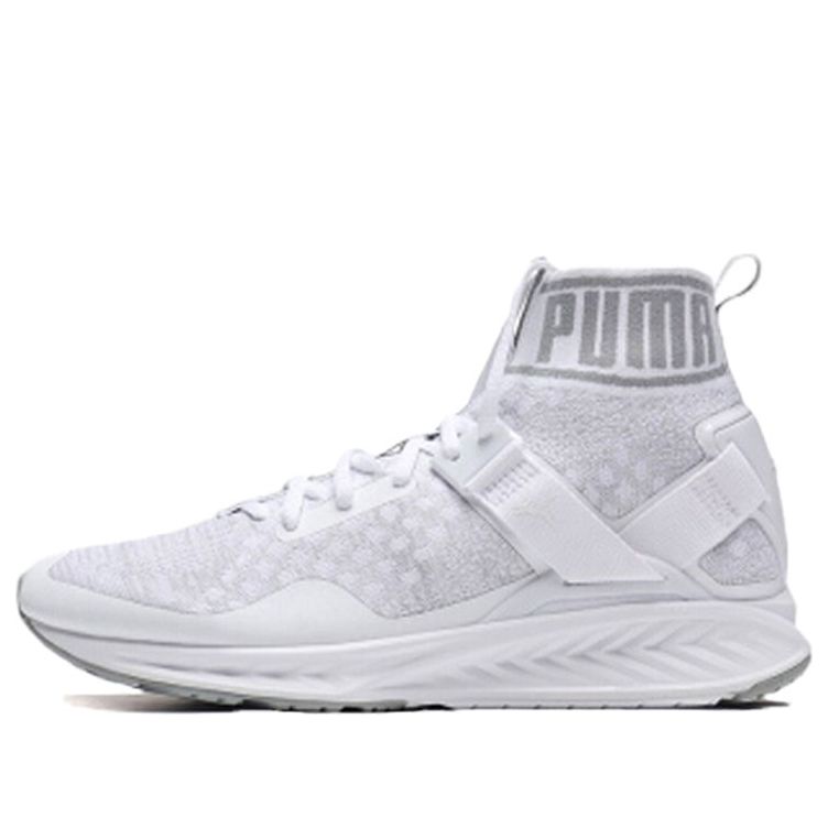 

Спортивные кроссовки PUMA Ignite 3 Evoknit Mid 'White', серый