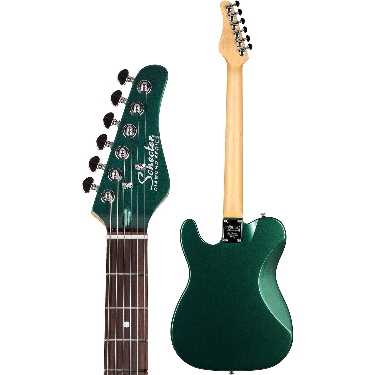 

Schecter Guitar Research PT Fastback IIB Электрогитара Темно-Изумрудно-Зеленый Черный Накладка