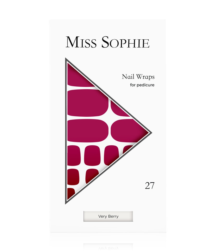 

Фольга для ногтей Miss Sophie Verry Berry Pedicure, Verry Berry, 27 шт.
