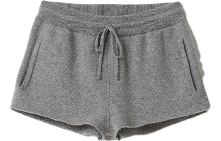 

Повседневные шорты женские серые Miu Miu