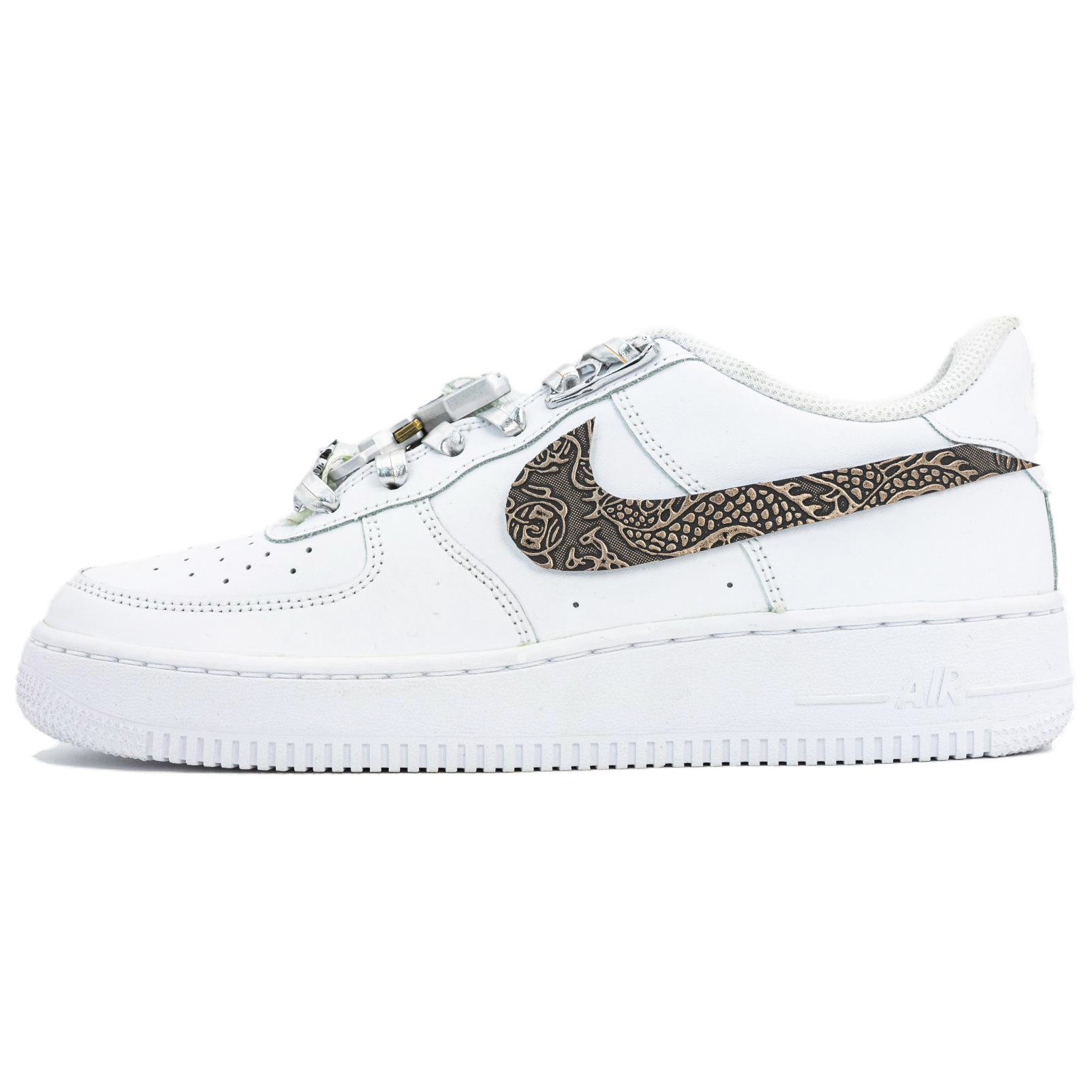 

Nike Кроссовки для скейтбординга Air Force 1 Dragon's Reign с противоскользящей подошвой, износостойкие, белые, мужские