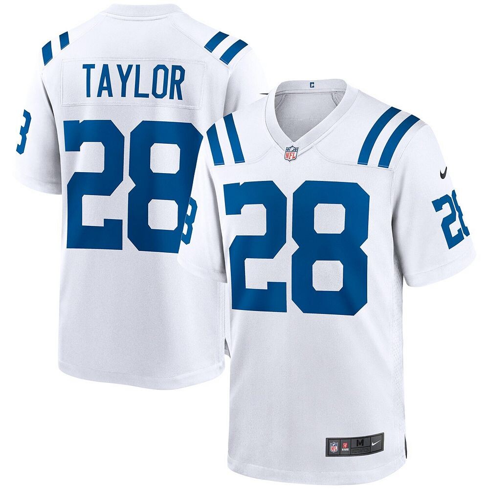 

Мужская белая майка Nike Jonathan Taylor Indianapolis Colts Game, цвет Clt White