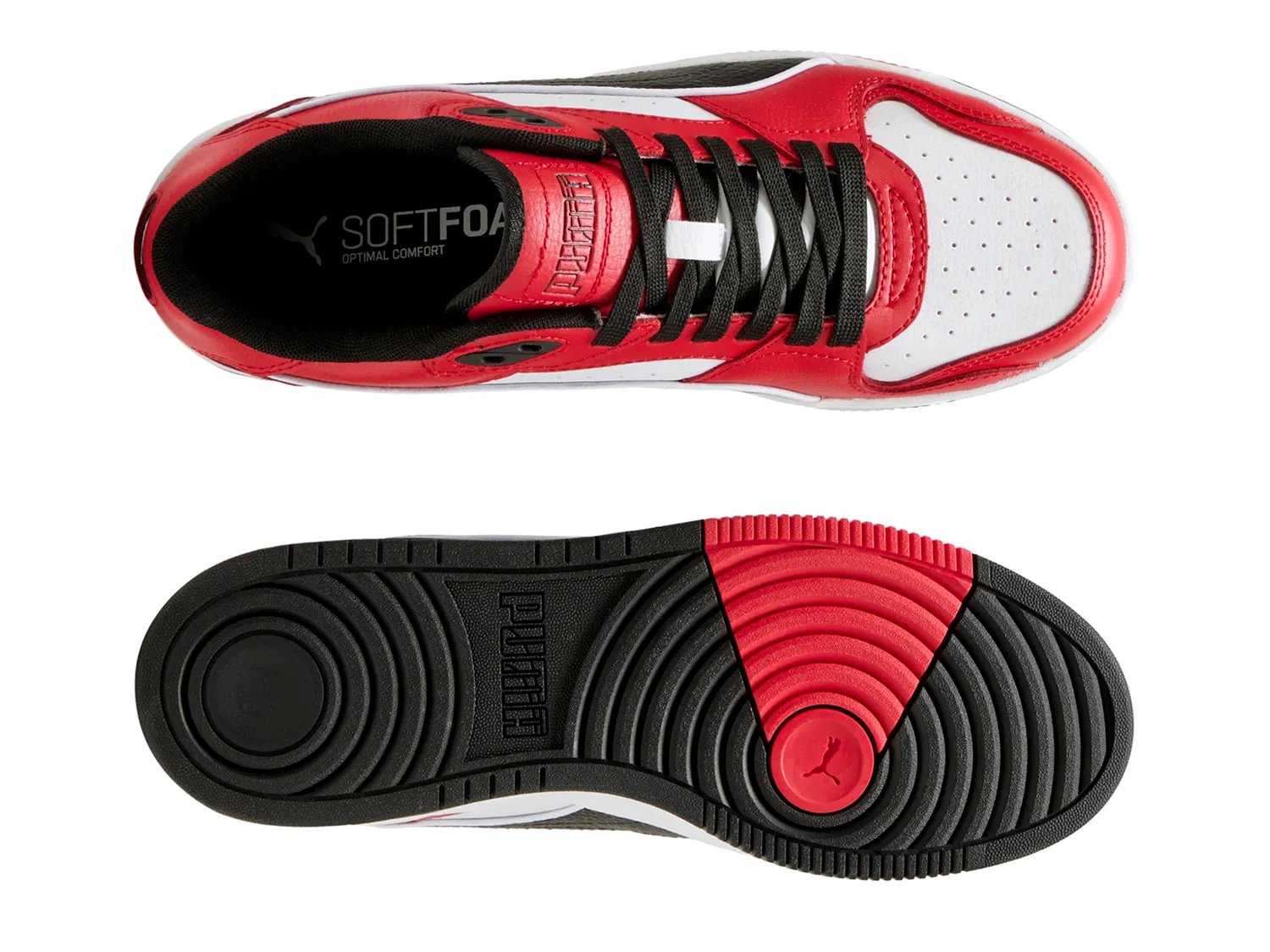 Кроссовки Puma RBD Break Low Sneaker - Men's, красный/белый/черный — фото 3