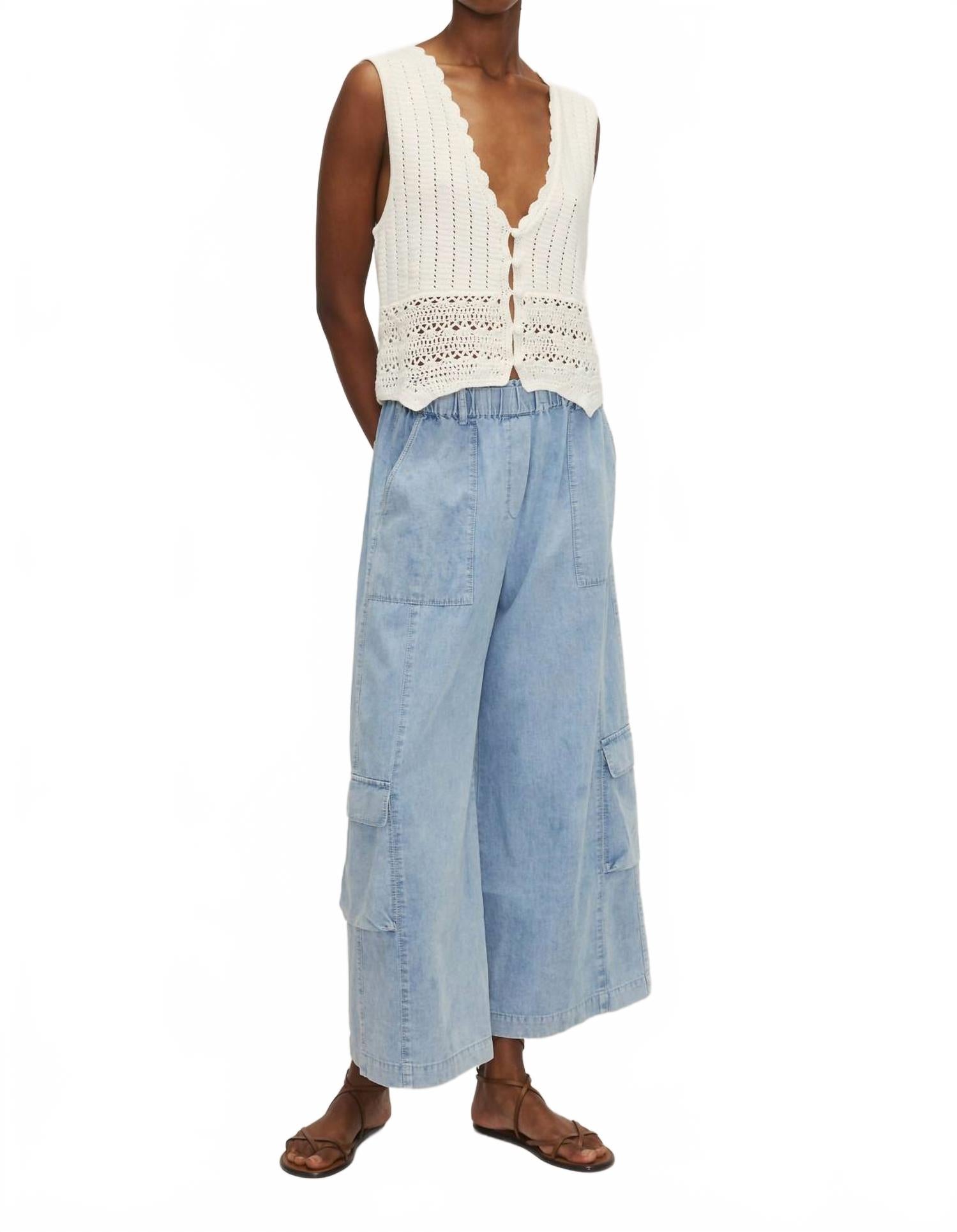 

Безрукавка-свитер Briany в цвете слоновая кость MELISSA NEPTON