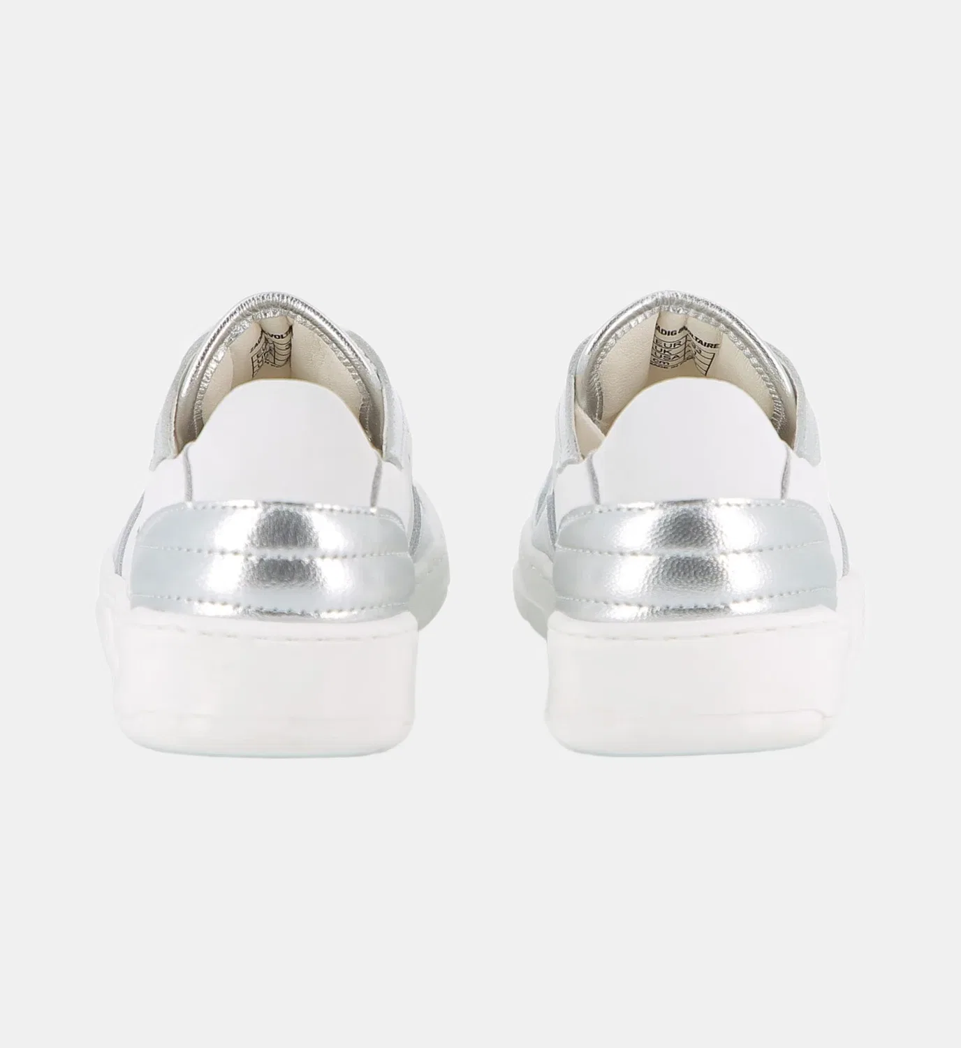 Кроссовки на шнуровке Zadig&Voltaire Kids, серебряный — фото 3