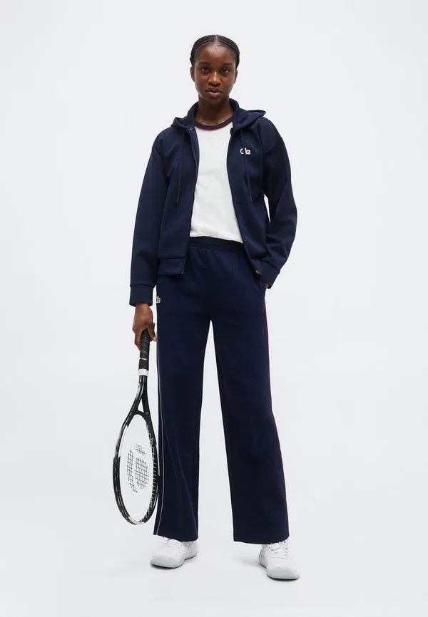 Спортивные штаны Lacoste Sport, Navy Blue, эластичный пояс — фото 2