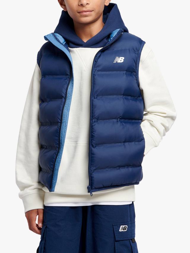 

Детский стеганый жилет New Balance, Navy