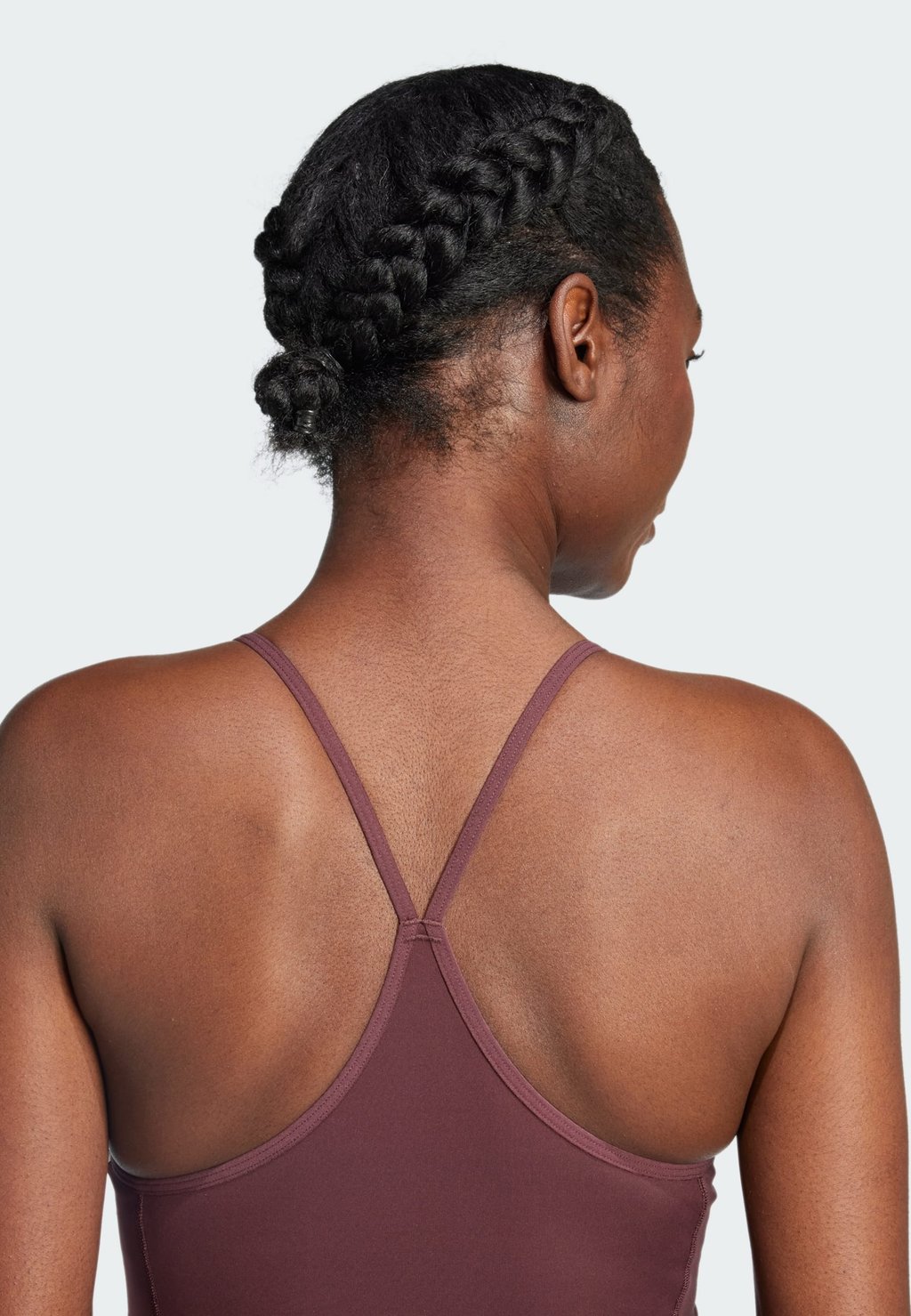 Топ MATERNITY adidas Performance, темно-красный — фото 3