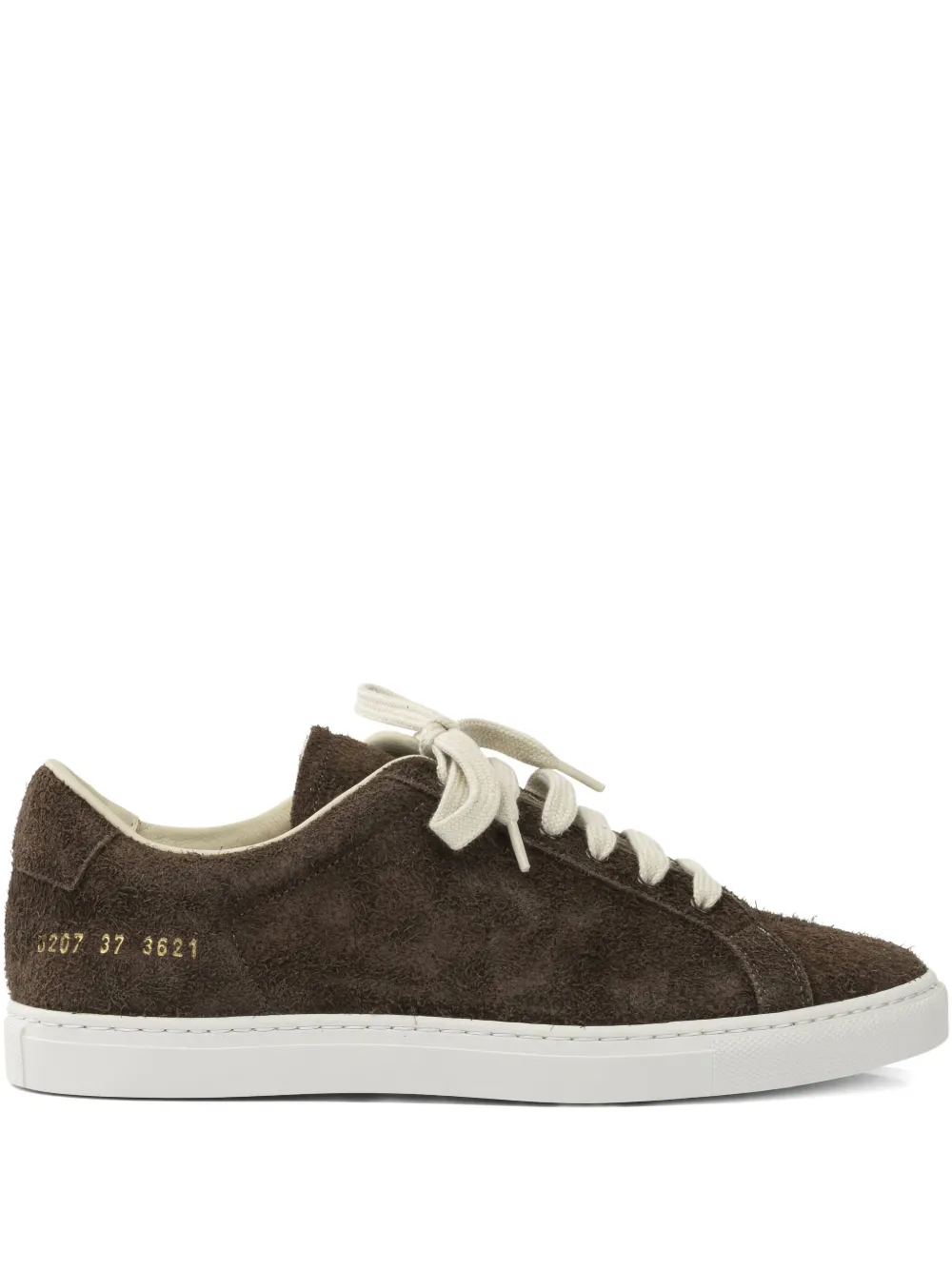 Кроссовки из замши Achilles Common Projects, коричневый