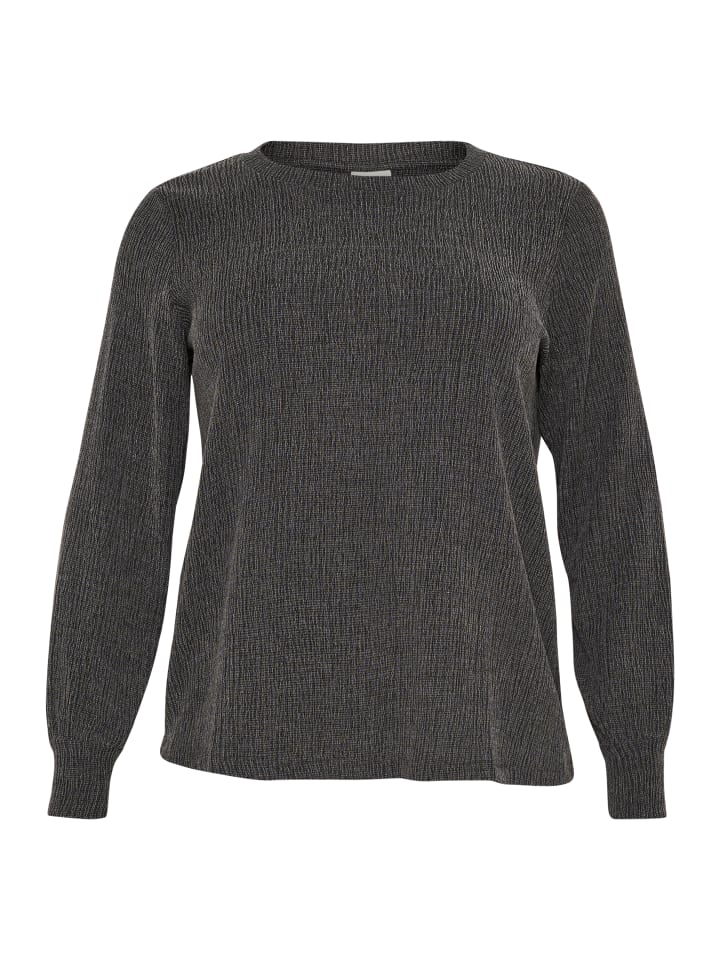 

Блузка KAFFE curve, цвет dark grey melange