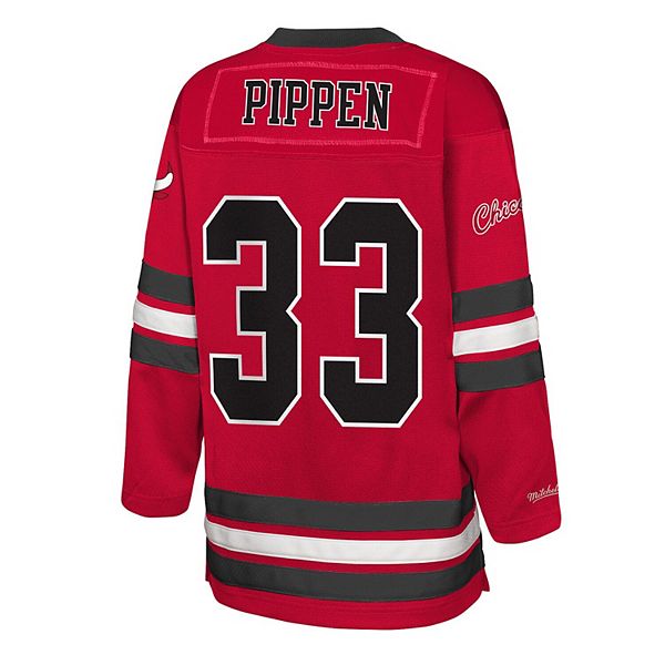 Футболка Youth Scottie Pippen Chicago Bulls Maxxed Out 20 Mitchell & Ness — фото 4