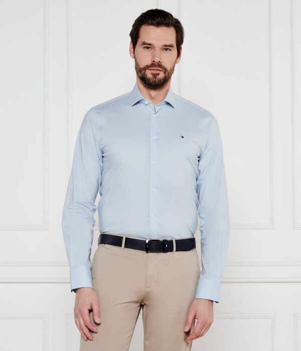 

Рубашка Slim fit Tommy Hilfiger, синий