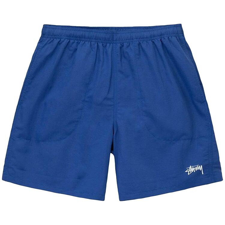 

Шорты Stussy Stock Water Shorts Cobalt, синий