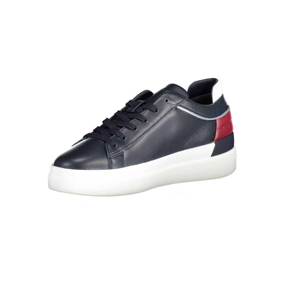 Синие кроссовки из полиэстера Tommy Hilfiger, синий — фото 3