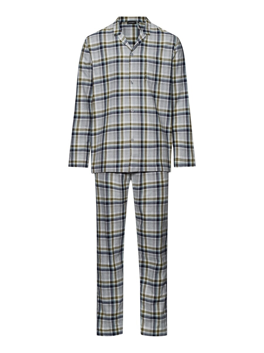 

Пижама Hanro Long Pajamas Cozy Comfort, серый