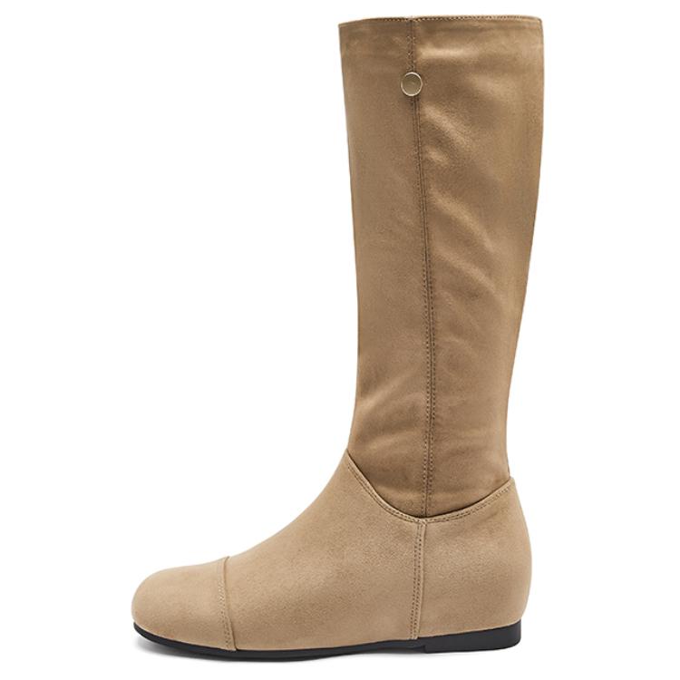 Сапоги женские 4 см AGSDON, Khaki