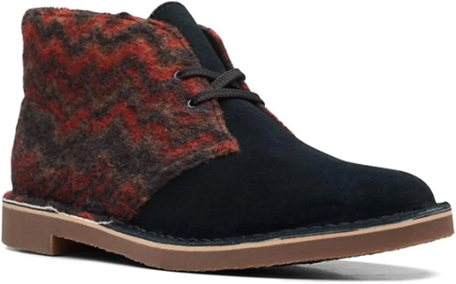 Мужские ботинки Clarks Bushacre 3Chukka, Black Wool