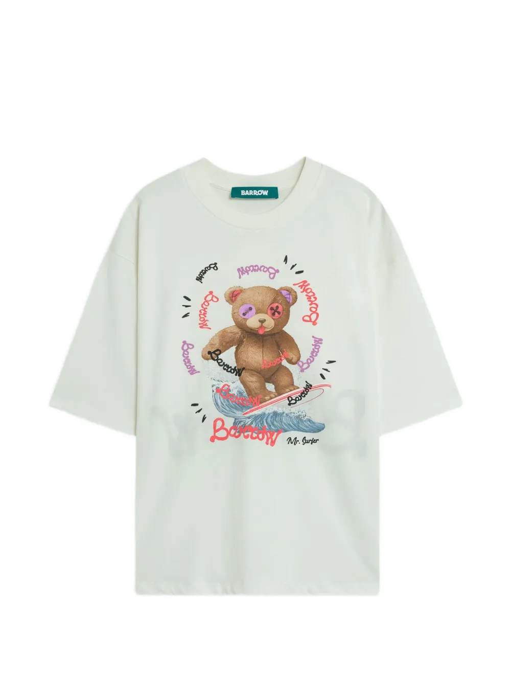 

Футболка с принтом Barrow, белый