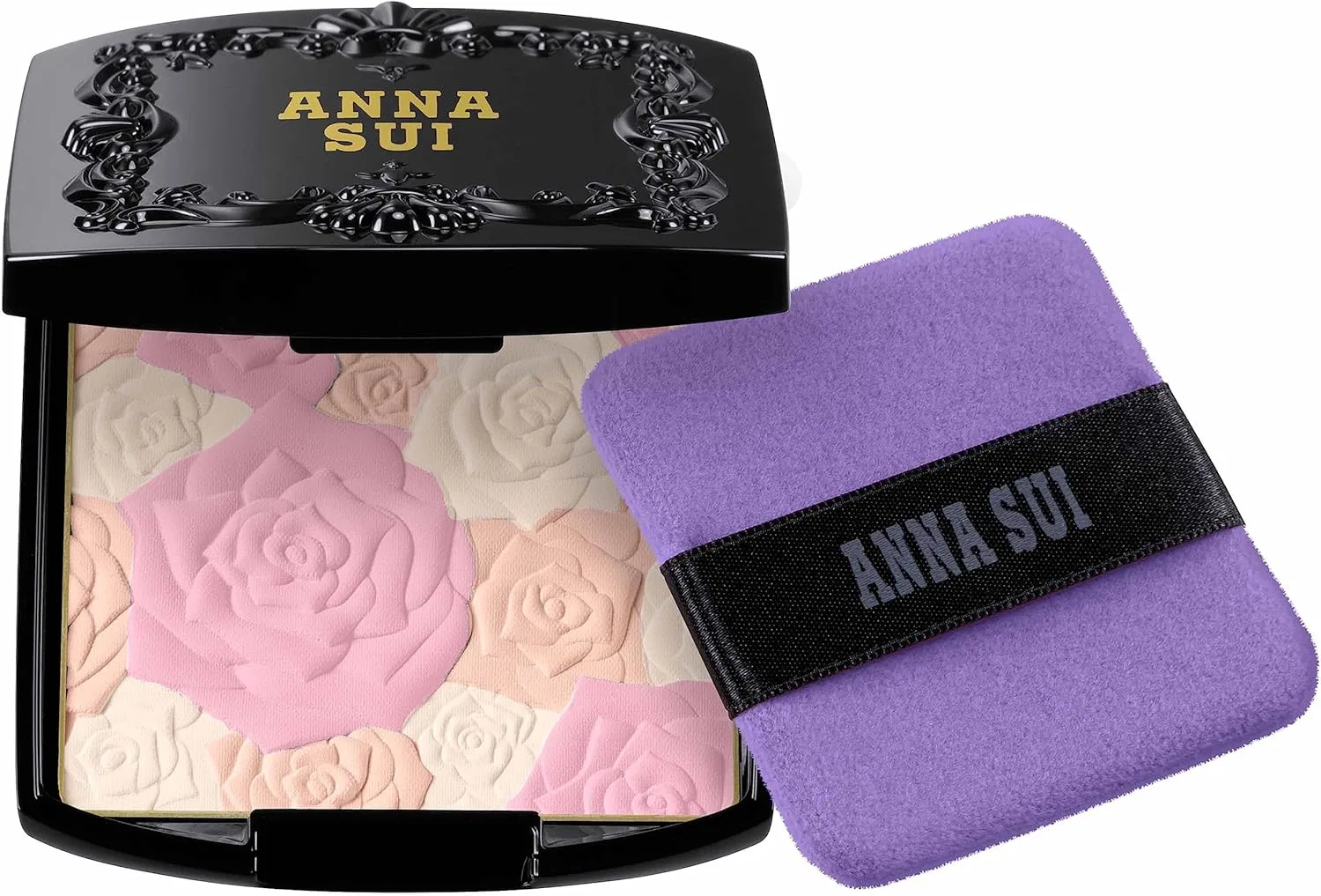 Пудра Anna Sui Rose Presto Powder, 14 г