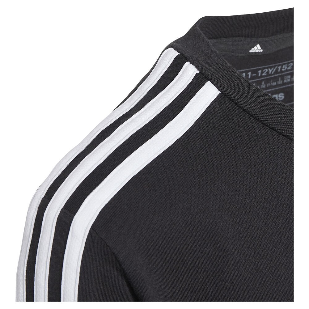 Футболка с коротким рукавом adidas 3 Stripes Tib, серый — фото 4