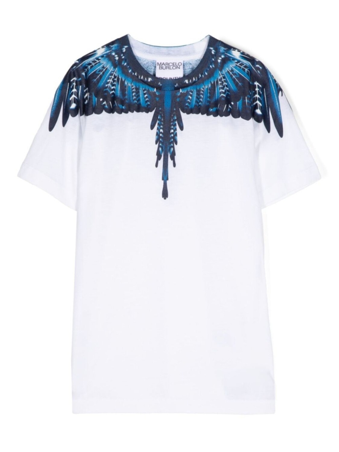 

Marcelo Burlon County Of Milan Kids футболка Icon Wings, белый