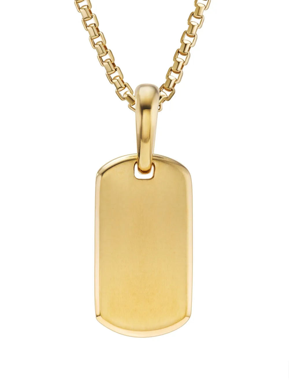 

Подвеска Chevron из желтого золота (21 мм) David Yurman, золотой