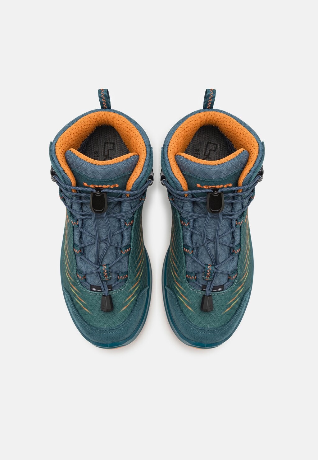 Кроссовки Zirrox Ii Gtx Mid Jr Unisex Lowa, бензин/манго — фото 4