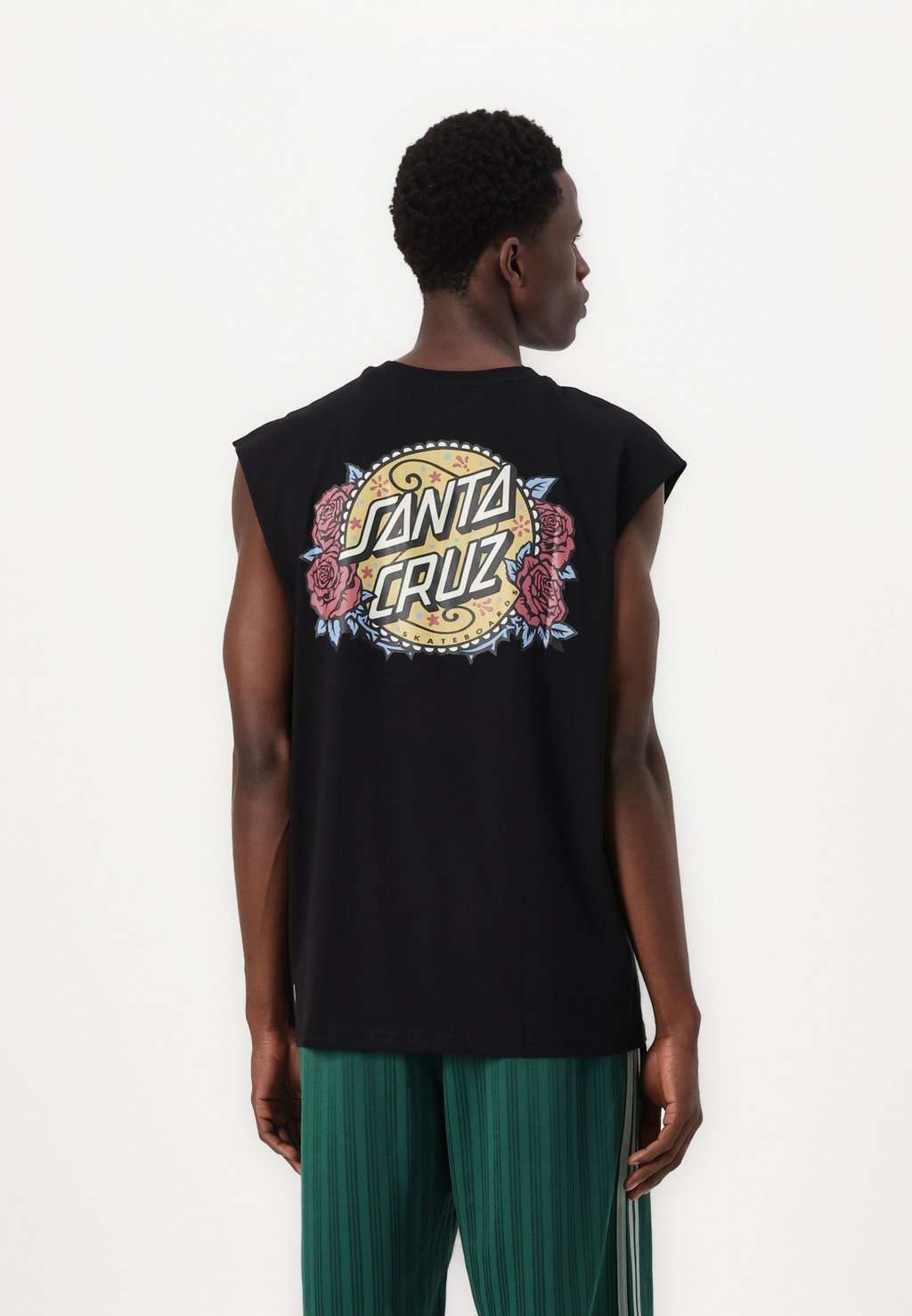 

Футболка с принтом GUZMAN DOT TANK UNISEX Santa Cruz, черный