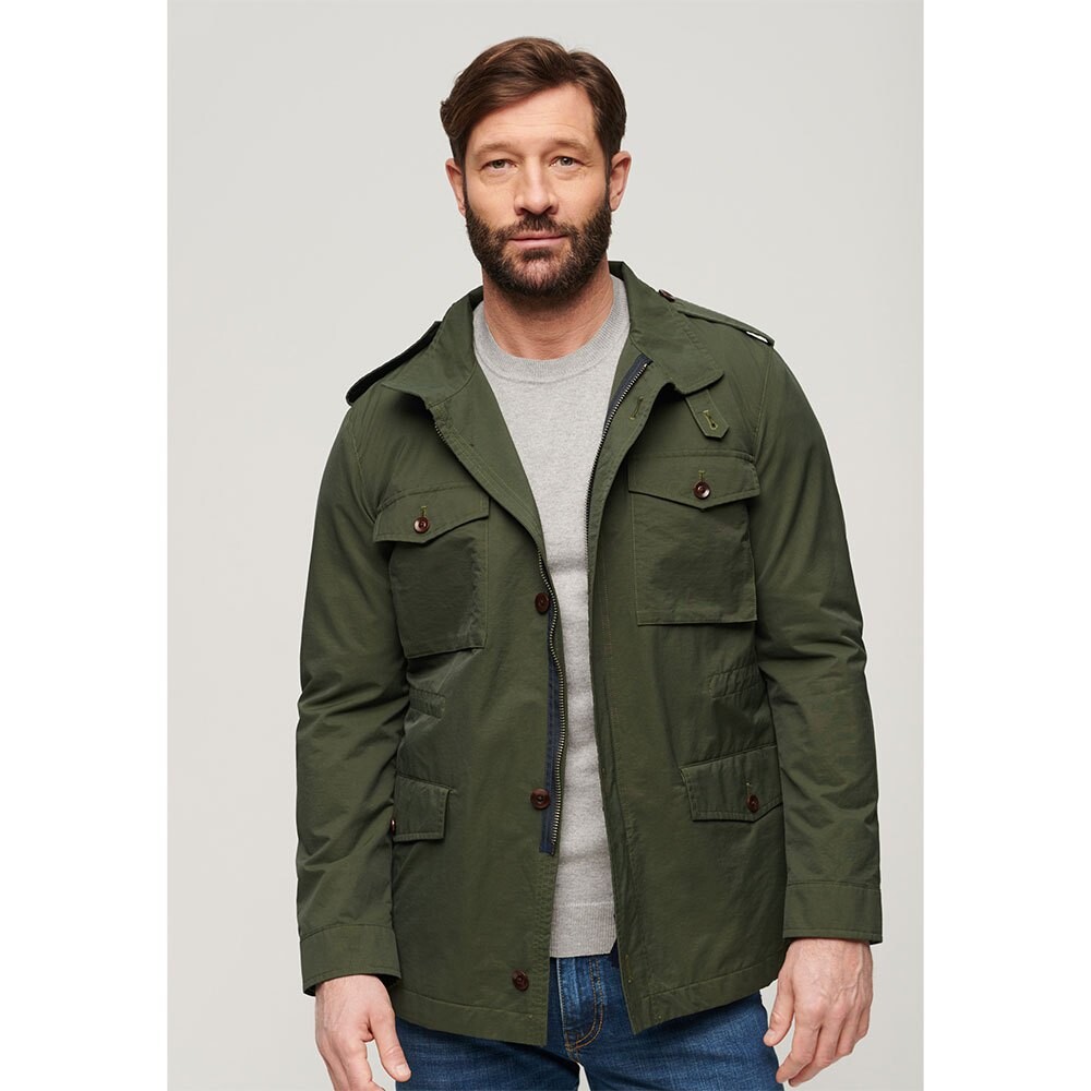 

Куртка Superdry Merchant Technical Field, зеленый