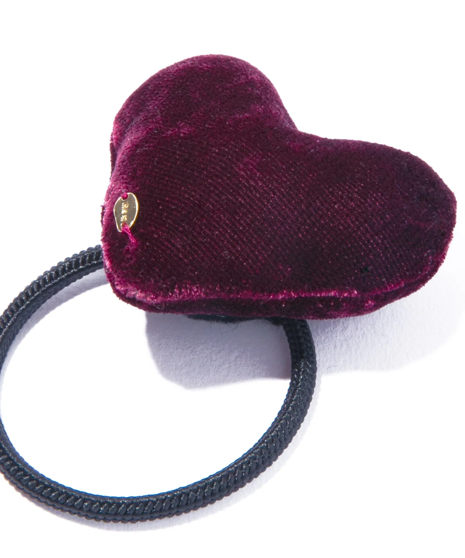 Резинка для волос IRIS47 Heart Motif Plump Pony красный