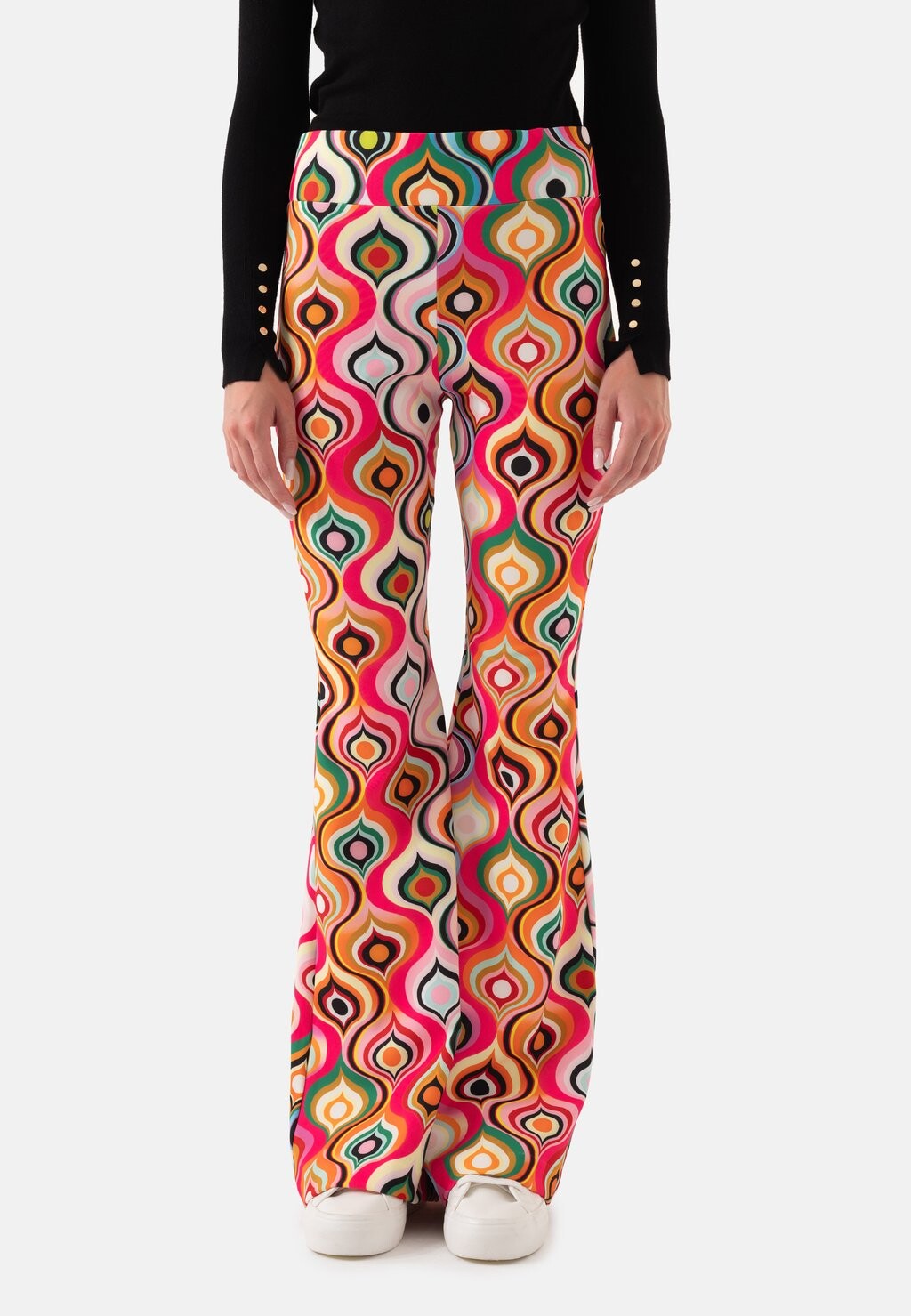 

Брюки COLORFUL PATTERNED BELL BOTTOM Just Like You, цвет multi coloured