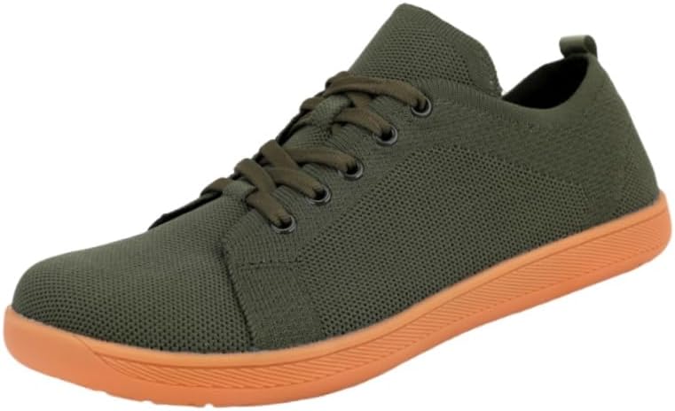 

Мужские легкие спортивные кроссовки большого размера - верх из свободной дышащей вязки, мягкая и противоскользящая подошва, подходят для ходьбы и занятий спортом Clolinde, зеленый