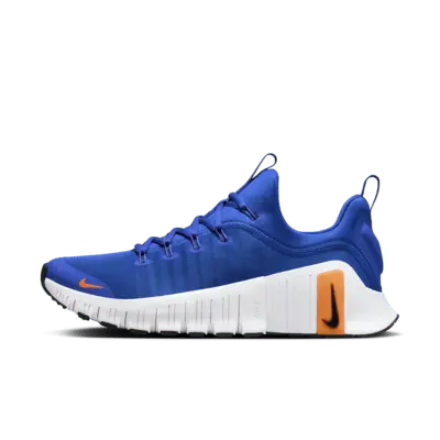 

Кроссовки Nike Free Metcon 6, цвет Racer Blue/Sail/Total Orange/Black