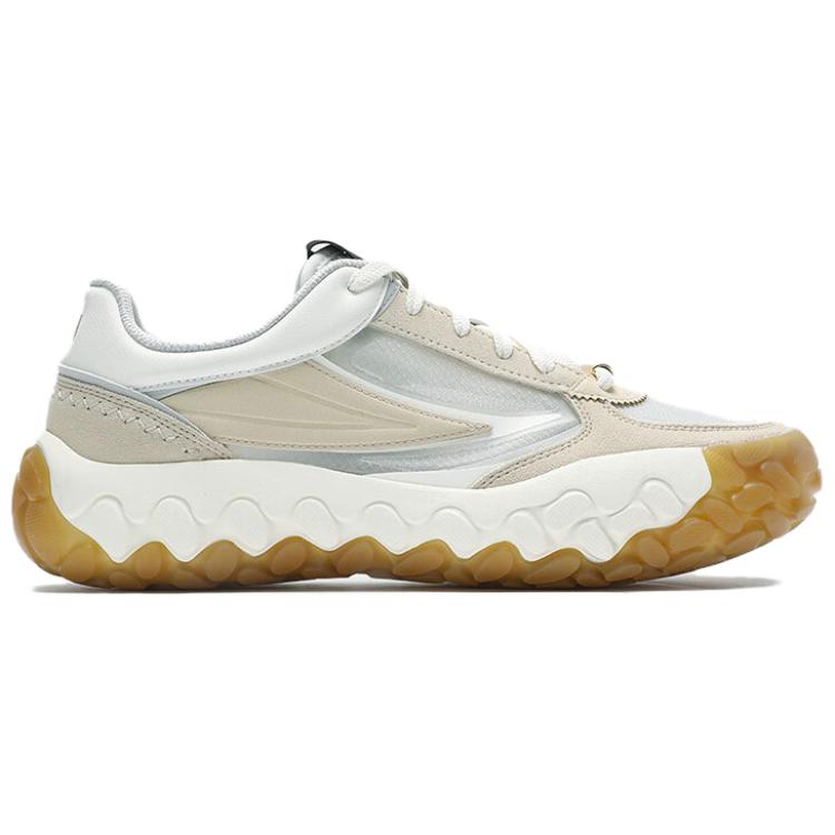 Футболка Gara Low Top Повседневные Кроссовки для Бега Мужские Белый Желтый FILA, Снежно-Желтая Грязь — фото 2