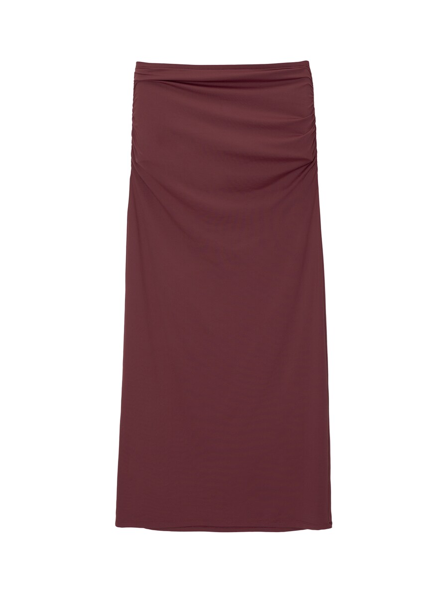 

Юбка макси Pull&Bear Skirt, бордовый