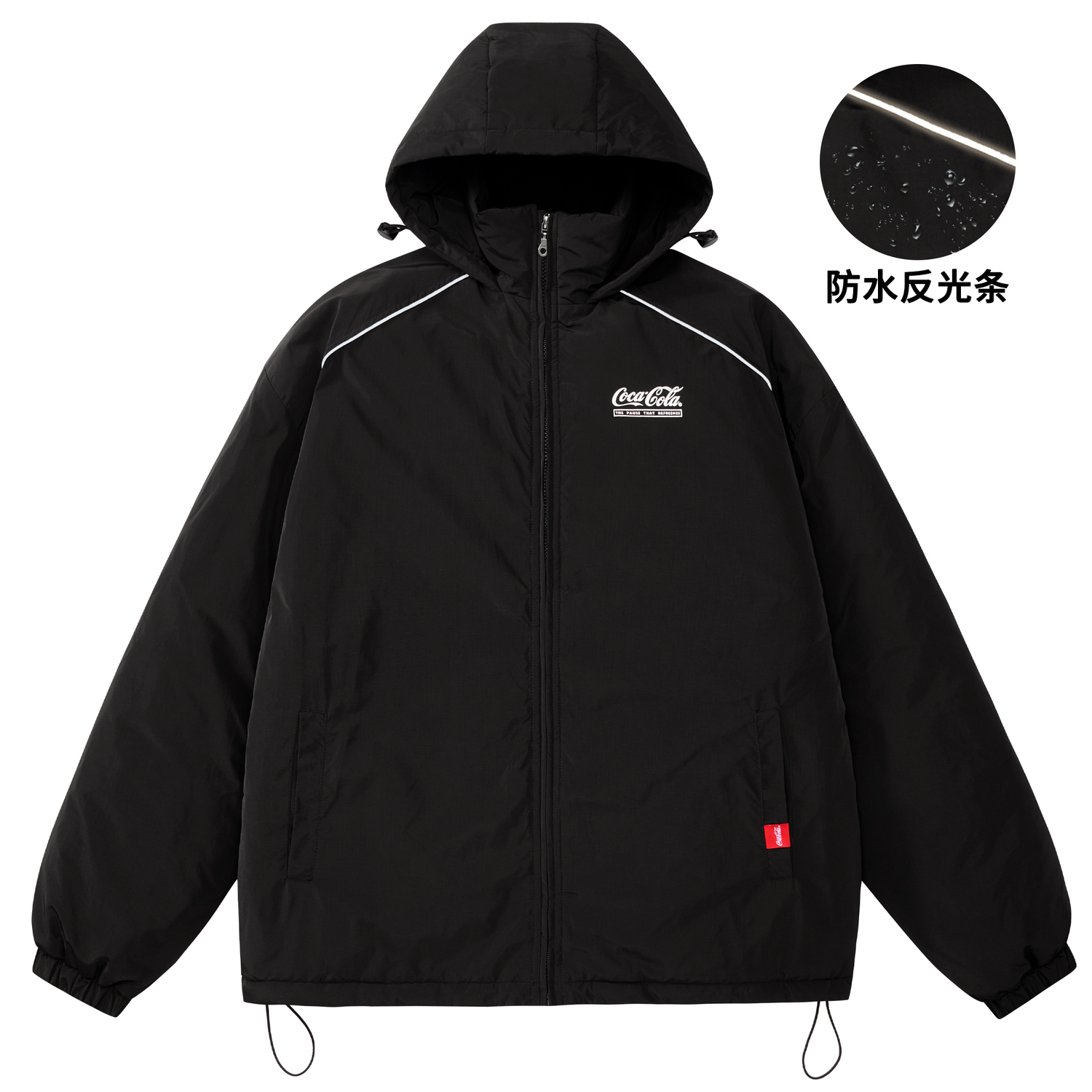 

Пуховик Unisex Coca Cola, Светло-абрикосовый