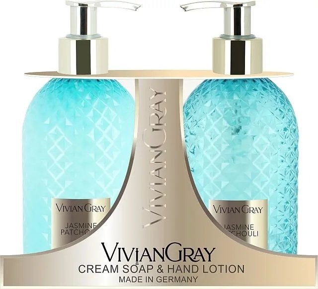Жидкое мыло и лосьон для рук VIVIAN GRAY Gemstone Jasmine 2 x 300 мл — фото 2