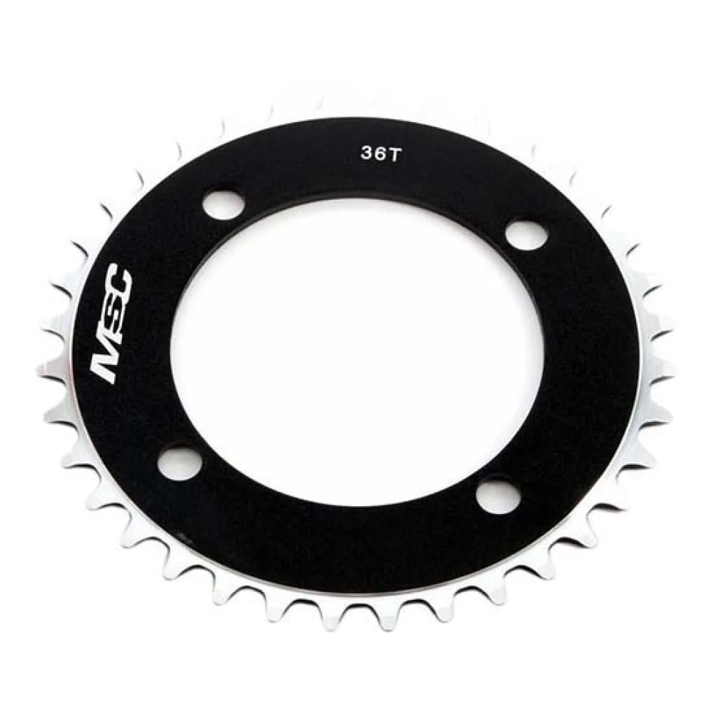 

Звездочка MSC CNC Alu7075 4 Arm 104 BCD PL36TDH, черный